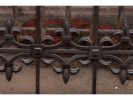 Heavy Quality Fireplace Spark Screen In Three Sections