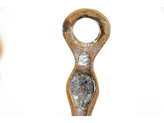 18th And 19th C. Brass Twin Light Sconces