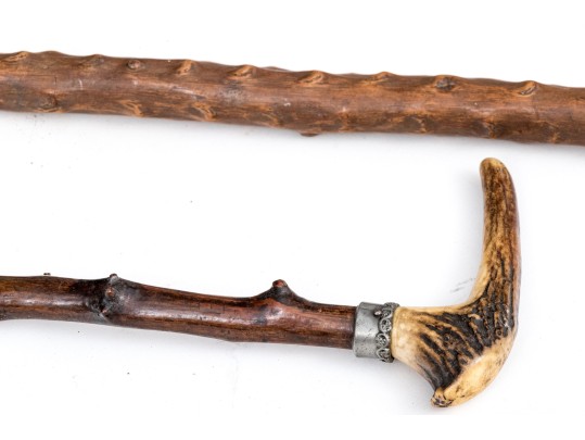 Quality Collection Of Six Semi-Antique Canes