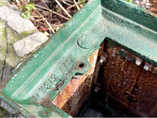 Antique Cast Iron Garden Jockey On Green Plinth