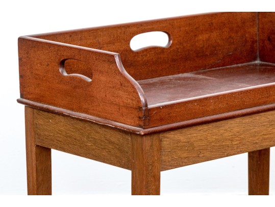 Dimunitive Tray Top Twin Handled Side Table