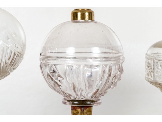 Collection Of Four Oil Lamp Fonts