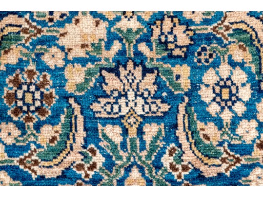 Antique Persian Hand-Knotted Wool Carpet, 11'-10