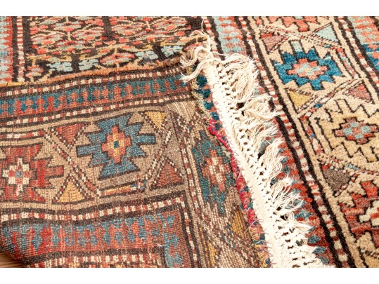 Antique Persian Wool Runner, 9'-3