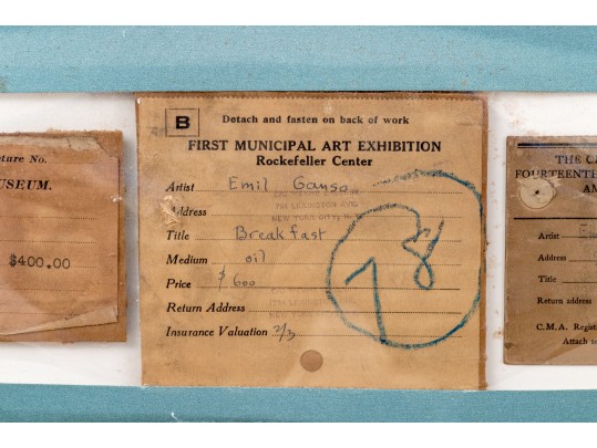 Emil Ganso (German-American, 1895-1941) 