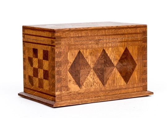 Trio Of Antique Tea Caddies