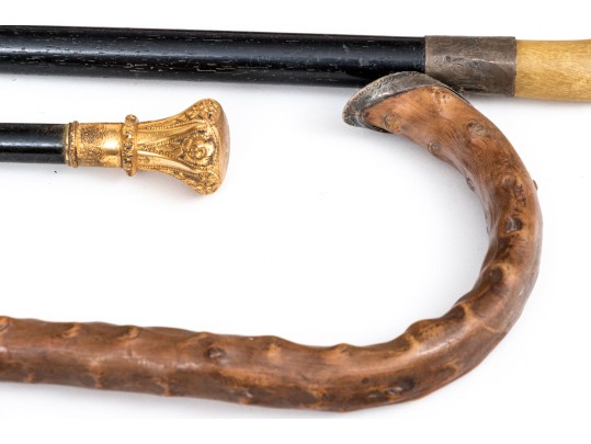 Quality Collection Of Six Semi-Antique Canes