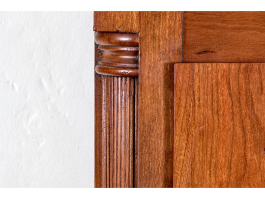 Connecticut Federal Tall Case Moon Phase Clock, Ca. 1790-1810