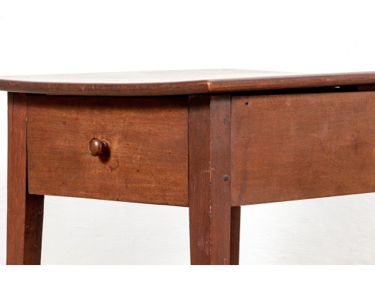 Antique Shaker Style Cherry Side Table