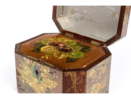 Trio Of Antique Tea Caddies