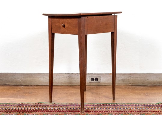 Antique Shaker Style Cherry Side Table