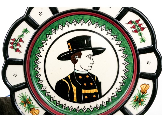 Collection Of Ten French Quimper Ceramics