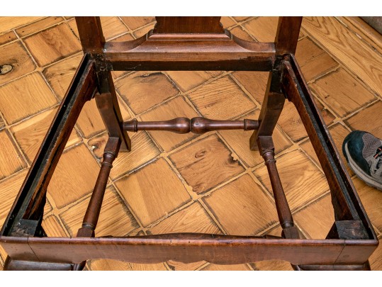 Antique Queen Anne Connecticut Cherry Side Chair, Ca. 1760