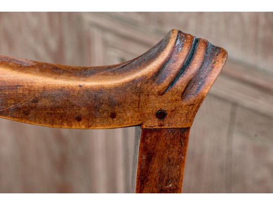 American Chippendale Cherry Side Chair, Probably Connecticut, Ca. 1770-90