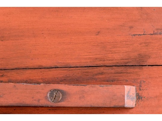 American Late Federal Quatrefoil Form Cherry Tilt-top Candle Stand, Ca. 1810-30