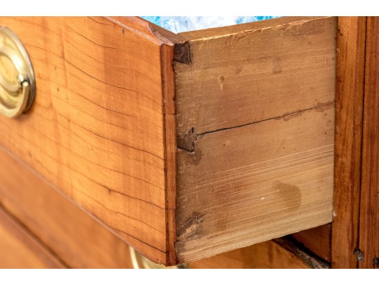 American Federal Cherry Tall Chest Probably Pennsylvania, Ca. 1760-80