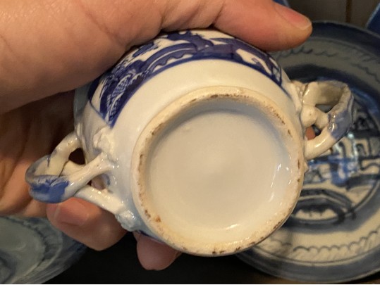 Collection Of Fifty-two Pieces Of Chinese Export Blue And White Porcelain