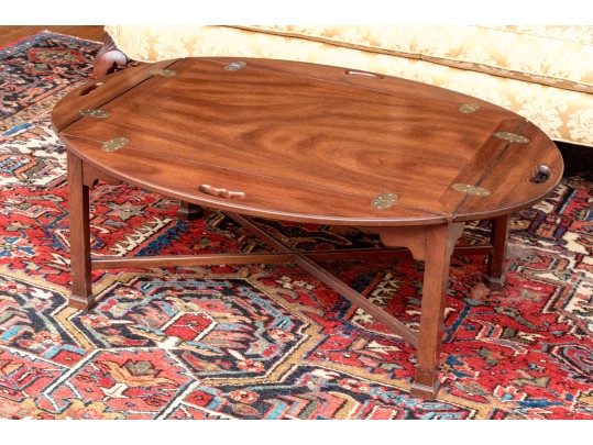 Heritage Signete George III Style Classic Mahogany Tray Table