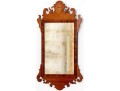 American Chippendale Mahogany Looking Glass, Ca. 1780-1800