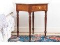 American Sheridan Single Drawer Work Stand, Ca. 1820-40
