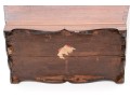 Pennsylvania Cherry Heart-Motif Cutlery Box, First Half 19th Century