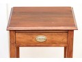 Connecticut Late Federal Single Drawer Side Table, Ca. 1800-20