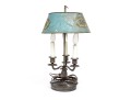 Antique Tole Bouillotte Lamp