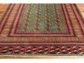 Hand-Knotted Wool Persian Bokhara Room Size Carpet, 10'-2 X 7'-4 1/4