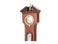 19th Century Mahogany Wheel Barometer