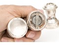 Collection Of 16 Salt And Pepper Casters, Some Sterling