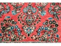Antique Hand-Knotted Wool Persian Sarouck Carpet, 9'-3 X 6'-1