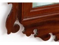 Antique American Mahogany Chippendale Looking Glass, 19th Century