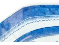 19th C. Chinese Blue And White Canton Pattern Porcelain Platter