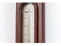 19th Century Mahogany Wheel Barometer