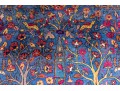 Antique Persian Hand-Knotted Pictorial Wool Carpet, 13'-4 X 9'-9 1/2