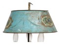 Antique Tole Bouillotte Lamp