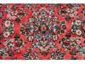 Antique Hand-Knotted Wool Persian Sarouck Carpet, 9'-3 X 6'-1