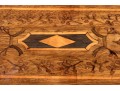 Pennsylvania Marquetry Inlaid Jewelry Box With Key, 19th Century