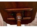 American Federal New York Mahogany Tilt Top Table, Ca. 1800-20