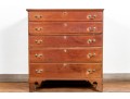 Classic New England Federal Pine Blanket Chest, Ca. 1790-1820 