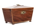 19th Century Casque Form Tea Caddy