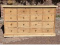 Antique American Pine Sixteen Drawer Apothcary Chest