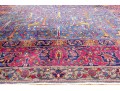 Antique Persian Hand-Knotted Pictorial Wool Carpet, 13'-4 X 9'-9 1/2