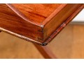 Large 19th Century Butlers Tray Top Table With Removable Tray