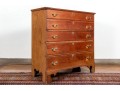 Classic New England Federal Pine Blanket Chest, Ca. 1790-1820 