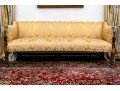 Fine New England Federal Sofa Maple Inlaid Mahogany Sofa, Ca. 1810-30 