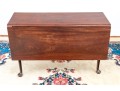 American Queen Anne Mahogany Drop Leaf Table, Ca. 1750-70