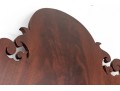 Antique American Mahogany Chippendale Looking Glass, 19th Century