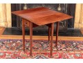 Antique Satinwood Inlaid Mahogany Gateleg Table, Ca. 1900-20