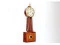 Massachusetts Mahogany Federal Banjo Clock, Ca. 1800-1820